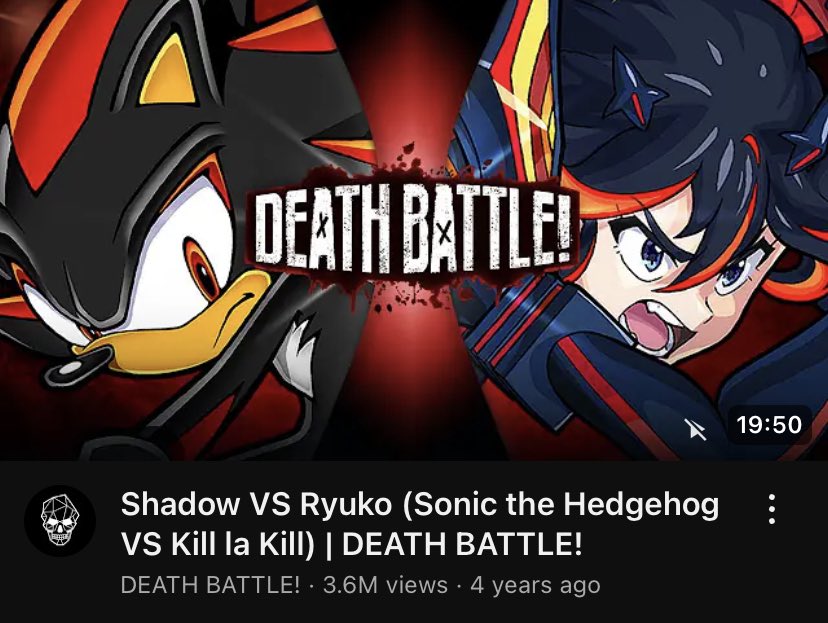 The quotes on this are hilarious BUT I REFUSE TO LET YALL FORGET THE REAL DEATHBATTLE SMURF 
SHADOW IS A SICK NIGGA
