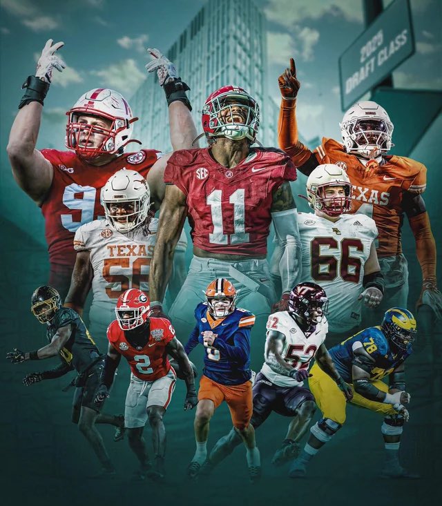 TheEagleTimes_'s tweet image. The entire 2025 Eagles draft class is now signed 🦅