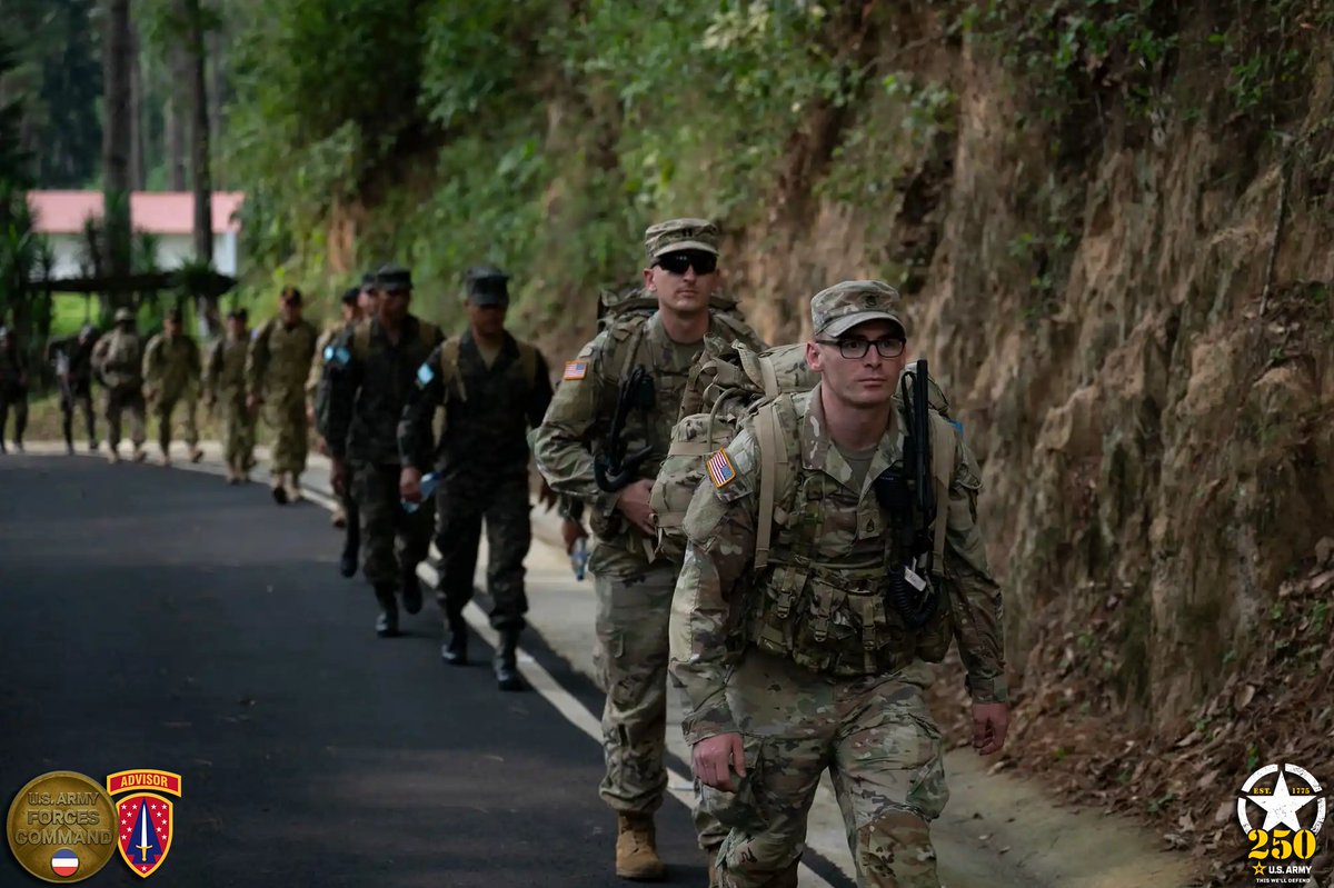 FORSCOM's tweet image. 🔎 This week we spotlight @armysfabs Advisors—key players in global security and strategic #readiness. From advising partners to advancing capabilities, their brigades are always mission-ready. 💪🌍
#Army250 #SoldierLethality #BeAllYouCanBe @USArmy
