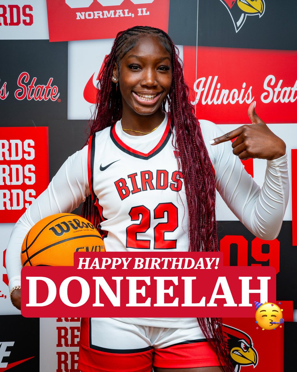 Illinois State Women’s Basketball (@redbirdwbb) on Twitter photo HBD, Neebay🥳 HBD, Neebay🥳