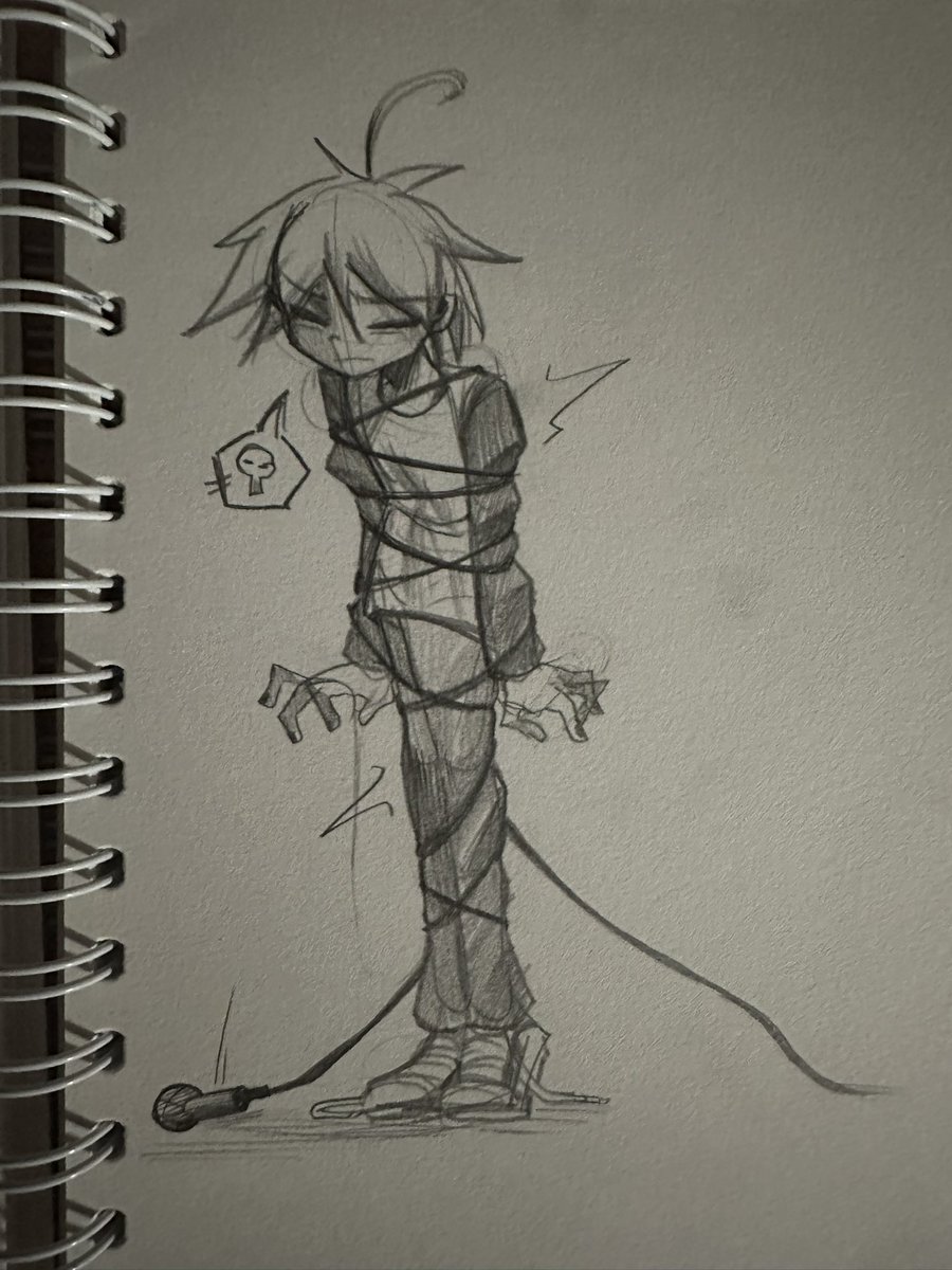 _Zharon's tweet image. &amp;lt;😞)
#gorillaz
