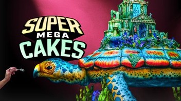 TVTango's tweet image. 🌟Watch tonight @FoodNetwork 9-10:30pm Season Finale SUPER MEGA CAKES #SuperMegaCakes "Alien Invasion" Starring @duffgoldman Judges #SherryYard #AmauryGuichon @JackOsbourne About bit.ly/4025f71