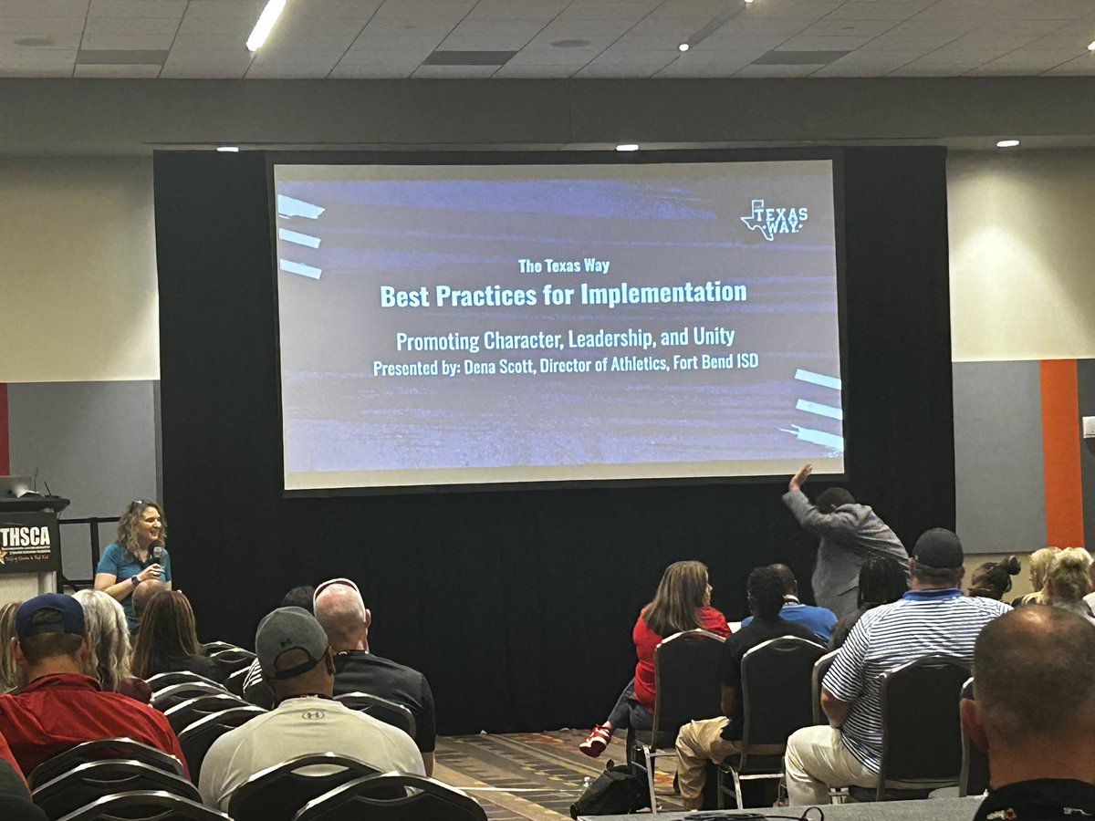 Dynamic Duo Mackey and Scott for Texas Way! #thscaconvention <a href="/FBISDAthletics/">Fort Bend ISD Athletics</a> <a href="/KHS_Cougars/">Kempner High School</a> <a href="/KempnerSports/">Kempner Athletics</a>