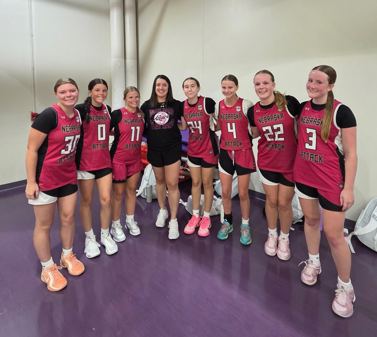 NEAttackRiseSel's tweet image. 15U Select wrapped up their season this weekend in IA at the Summer Finale.
While everyone wasn’t able to attend, it was a great season of development with some fun!
Good luck with your high school season!