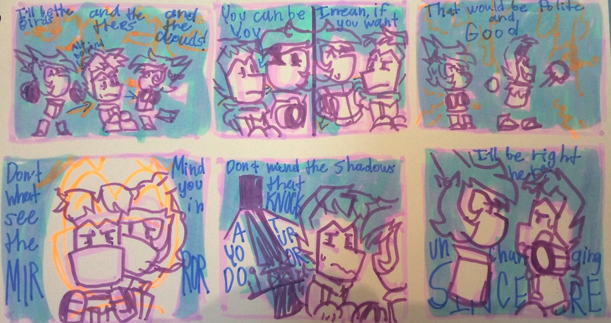 InfiniAltairs's tweet image. Why I always wanna do animatics when I literally can&apos;t do them rn except just rough sketch 😭

Anyway, there has been one song stuck in my head that I picked for them...It fits so well and It&apos;ll be angsty &amp;gt;:3 (little bit...maybe)