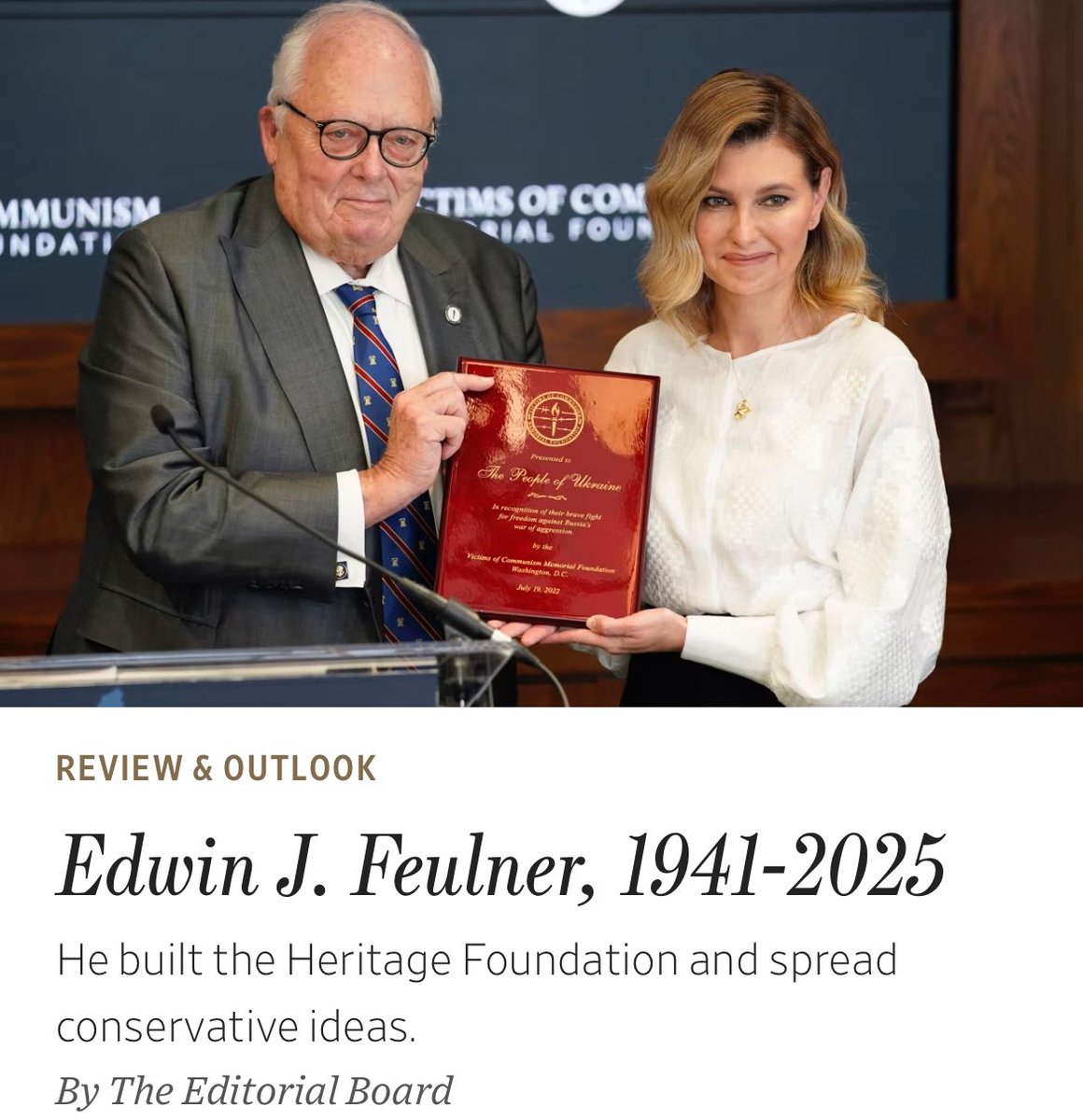 IronicProfessor's tweet image. Our society celebrates the public faces of movements, the presidents and tv personalities. But we forget the little-known figures who toil to cut school lunches, increase toxins in the water, break nurses unions and limit voting rights. So RIP Ed Feulner, you gigantic asshole