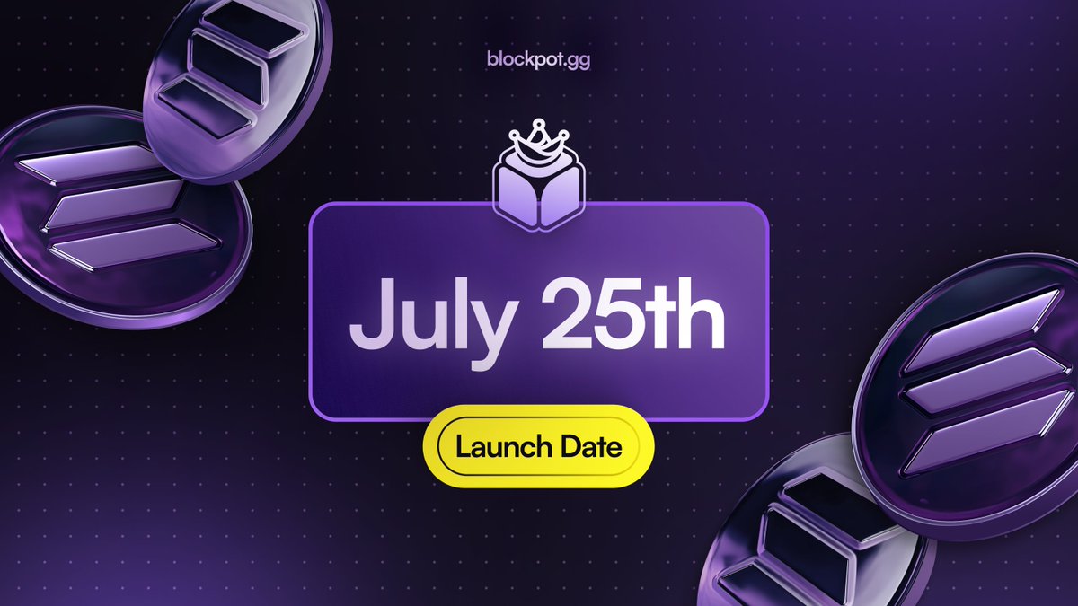 BlockPotGG's tweet image. Launching this Friday.
The next-gen betting platform is here - built for the lowest fees, smoothest on-chain experience and full transparency every step of the way.