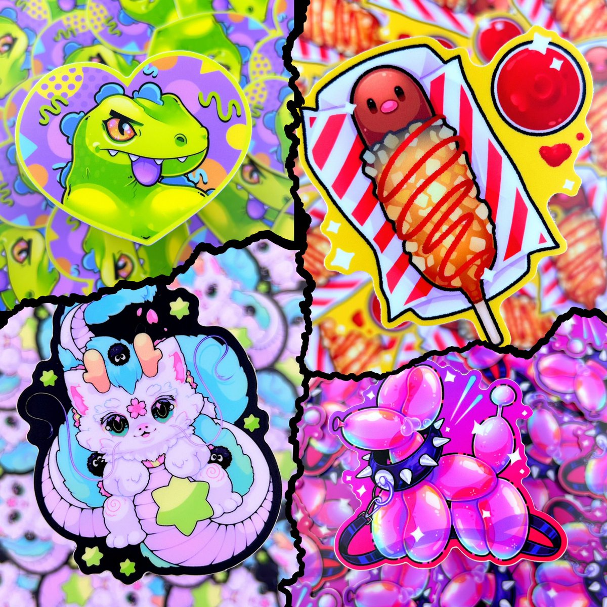 Plushunagi's tweet image. πβ¨ Broke bb has wares if you have coin. Tons of colourful and nostalgic weatherproof stickers. + A bundle listing you can pick 6 for $24 CAD!
π©· Shop π in bio π