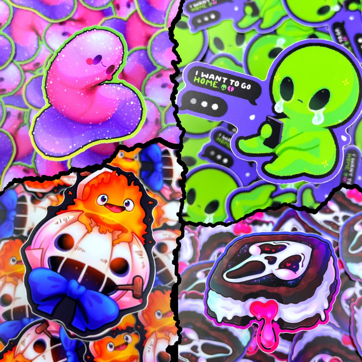 Plushunagi's tweet image. πβ¨ Broke bb has wares if you have coin. Tons of colourful and nostalgic weatherproof stickers. + A bundle listing you can pick 6 for $24 CAD!
π©· Shop π in bio π