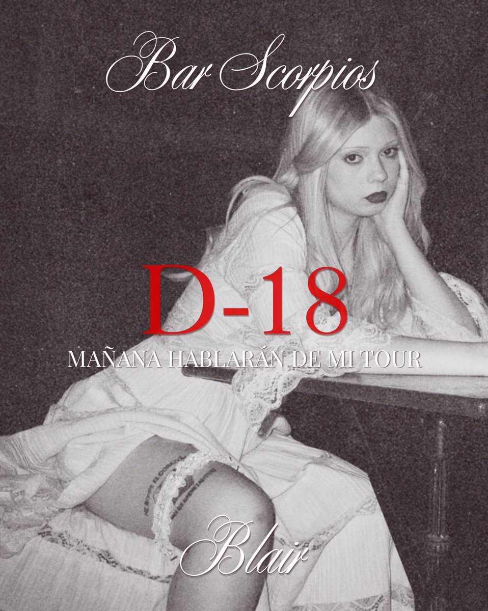 Faltan 18 días para la primera presentación del Mañana Hablarán de Mi Tour.