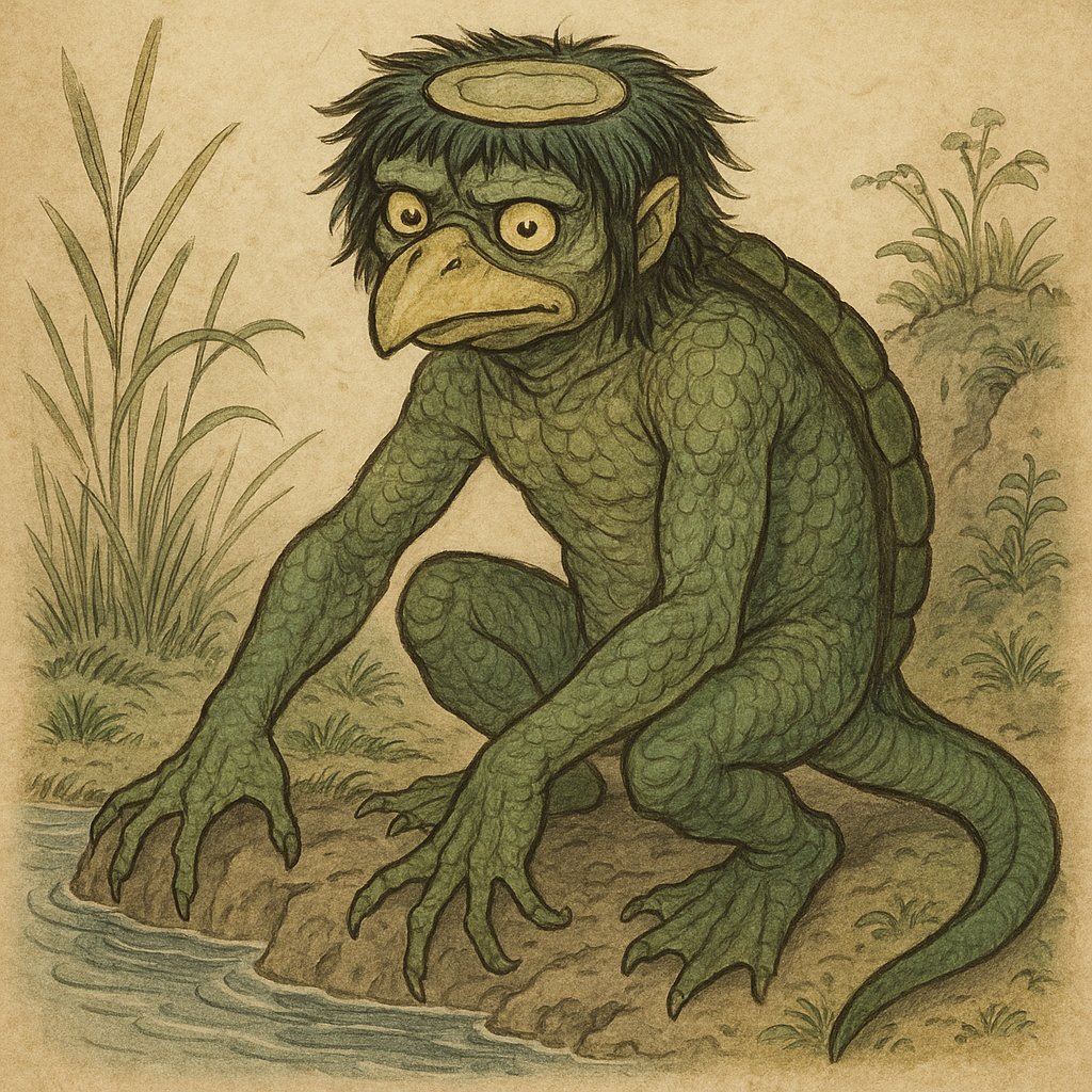 This Friday we take a trip back to #Japan and look into the #Kappa! 
#graveyardtales #podcast #mythology #legends #thekappa #folklore