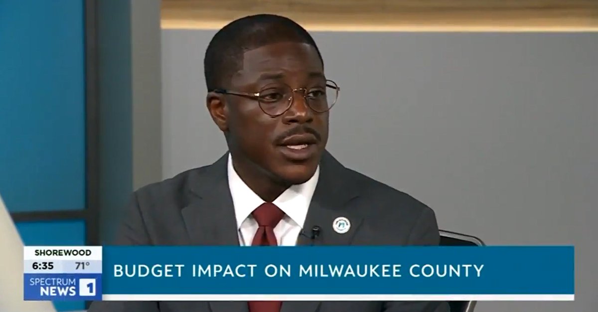 DavidCrowleyWI's tweet image. I joined @StorytellerRyan on @SpectrumNews1WI to discuss how we worked with partners at the State of Wisconsin to deliver results for Milwaukee County through the biennial budget signed by @GovEvers and approved by the Wisconsin State Legislature.
By securing additional funding…