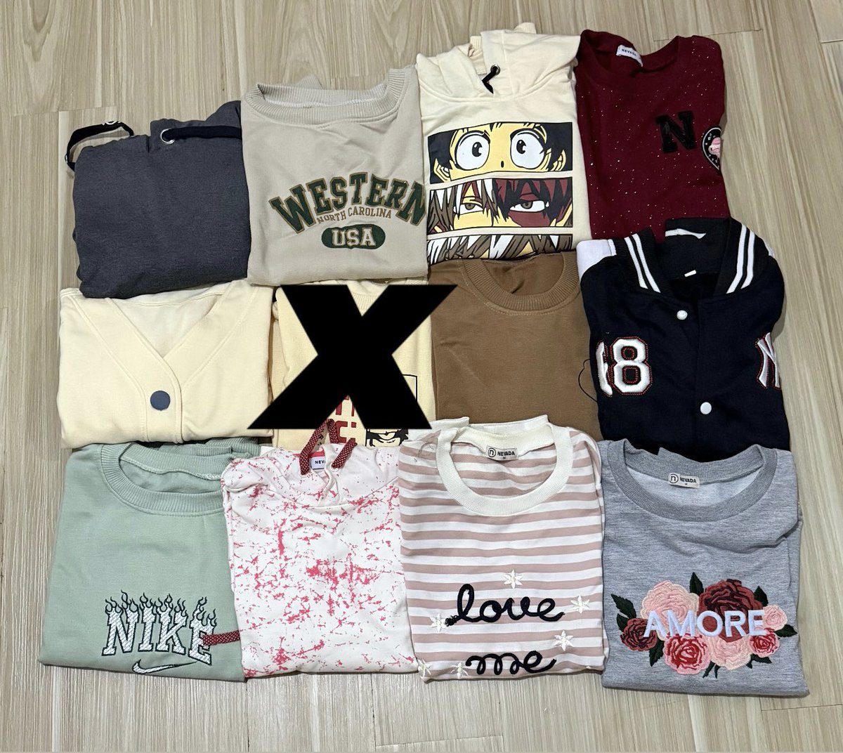 nnnncak's tweet photo. https://t.co/mglw2Hul3Q
guys aku mau preloved hoodie, sweater, jaket, cardi serba 25k , no minus pict produk ada di link minat bisa langsung co aja💌💕 https://t.co/WDk0y8vnAR