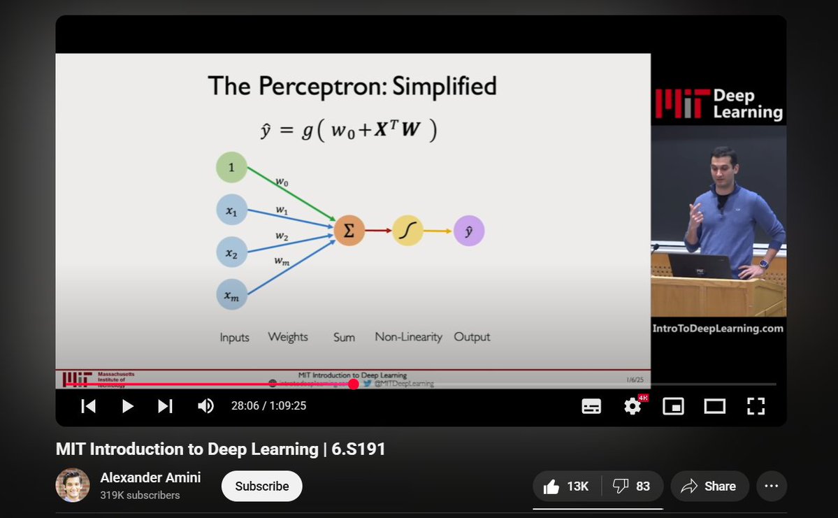 jdhruv14's tweet image. Grind Day 15 :
> Finished reading 'Understanding Foundation Models' from AI Engineering
> Watched 'Intro to Deep Learning' from MIT 6S.191 taught by @xanamini
- Was busy reading AI Engineering so couldn't study Unsupervised Learning from Hands on ML :(