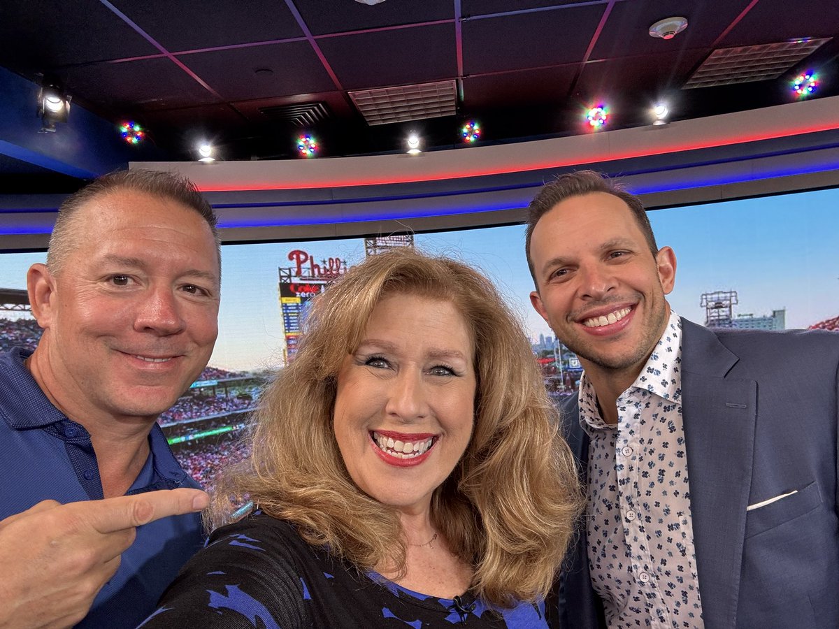 SueSerioFox29's tweet image. From “Unfiltered” on @975thefanatic , it’s @rickybottalico and @billcolarulo !!!! Let’s hope the @phillies get back on the winning track tonight. Weather will be perfect.