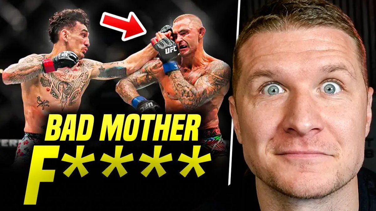 WadePlem's tweet image. NEW VIDEO OUT NOW!!
Max Holloway is One BAD MOTHER F*****... | UFC 318 Holloway vs Poirier FIGHT BREAKDOWN
youtu.be/rcTk7WFWN8c