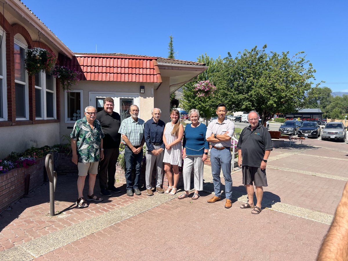 Always great hospitality in Osoyoos!
The Town welcomes an estimated 300,000 visitors a year, with the average stay of over a week! It’s a true jewel of the Okanagan Valley. I really appreciated discussing their priorities and the opportunities for partnership with the Province.