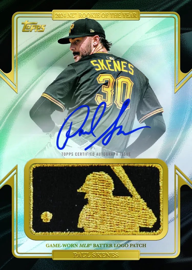 SportsCardInv's tweet image. Here's the first look at the Paul Skenes Gold Logoman auto!
Will you be chasing this? 🥇