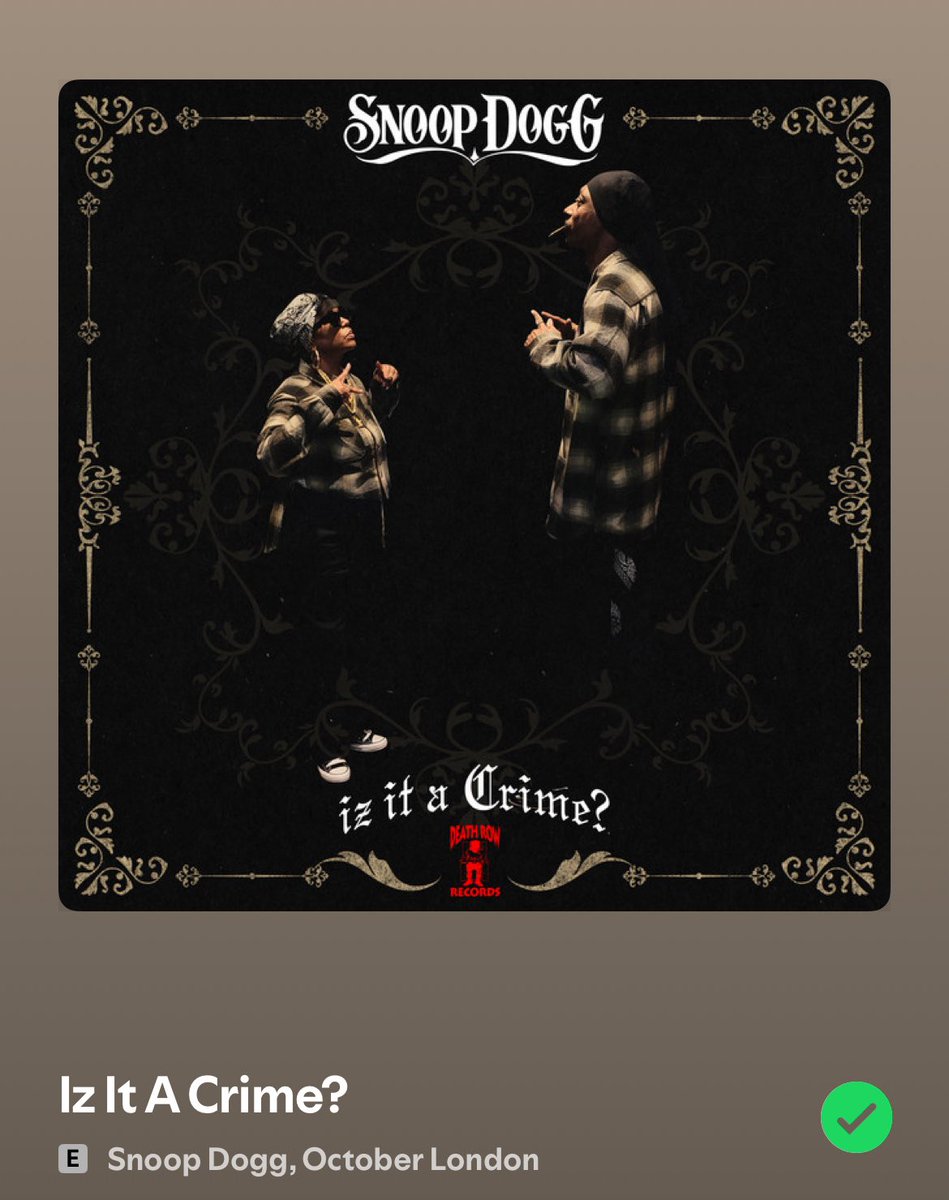somemusictalk's tweet image. Snoop Dogg dropped an album back in May and while I have the album at a 6/10 and still do
There’s some really good songs on this album.