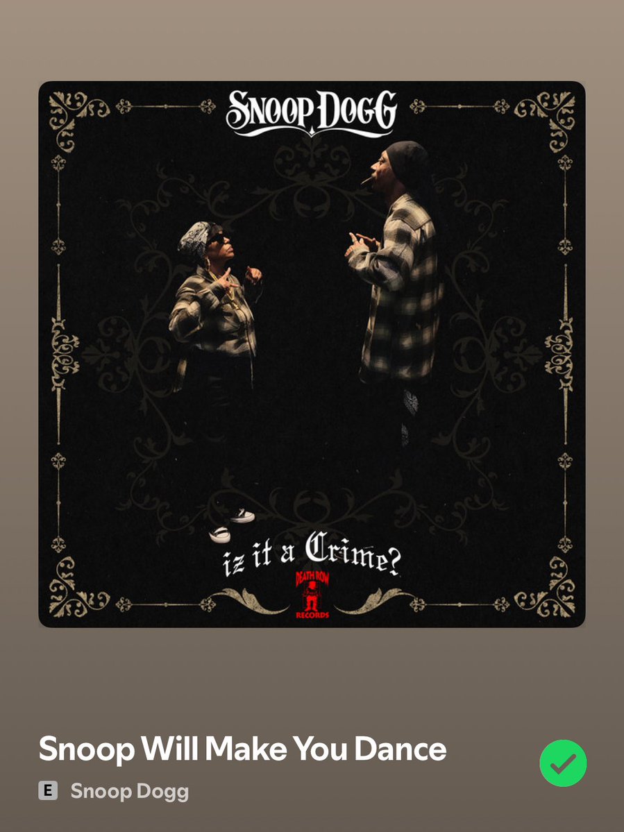 somemusictalk's tweet image. Snoop Dogg dropped an album back in May and while I have the album at a 6/10 and still do
There’s some really good songs on this album.