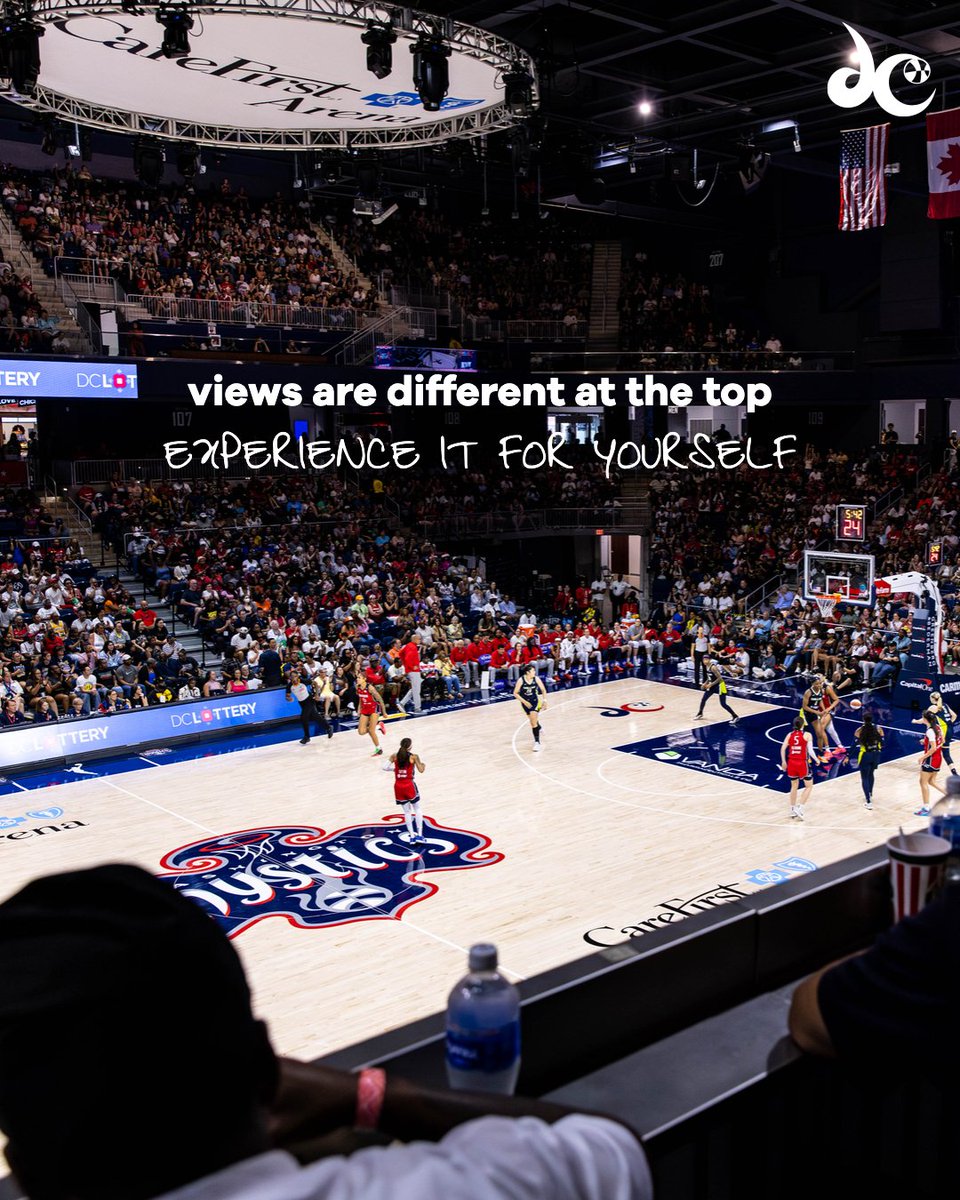 WashMystics's tweet image. Reasons why you should come to Shot Clock Social:
🏀 Great views of the game
🍿 Buffet access to keep you fueled throughout the game
🍻 All-inclusive of beer, wine, and soda
What are you waiting for? Hit the game winner with a ticket to the Mystics’ Shot Clock Social…