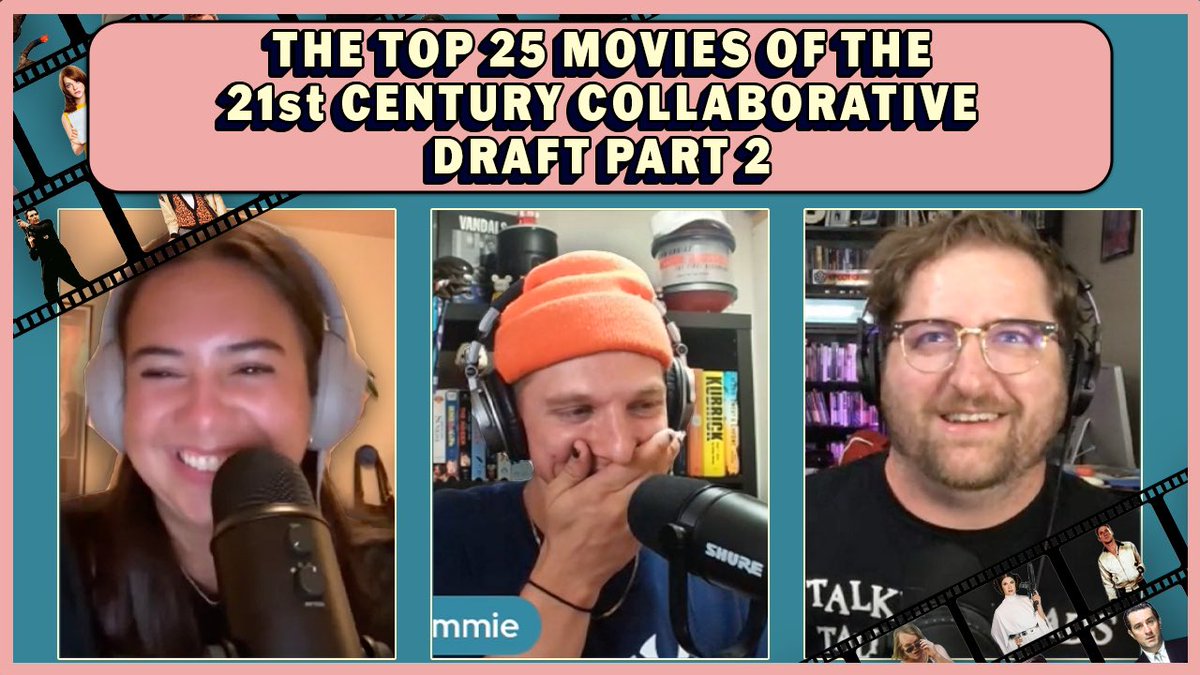 draftmoviepod's tweet image. Tomorrow @sophiemhols (the one and only Oppenmommy!!) returns!!!!
Part 2 of The Top 25 Movies of the 21st Century Collaborative Draft is something to behold.
Get ready.
