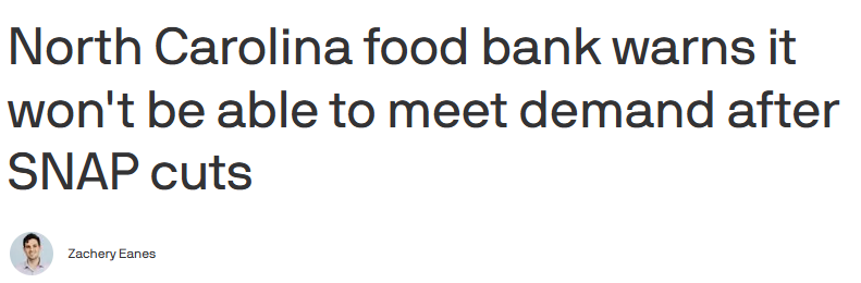 RepDeborahRoss's tweet image. Republicans voted to cut funding for SNAP, knowing it would devastate hungry people across the country.
This is what they voted for. The most at-risk in our communities are hurt the most.