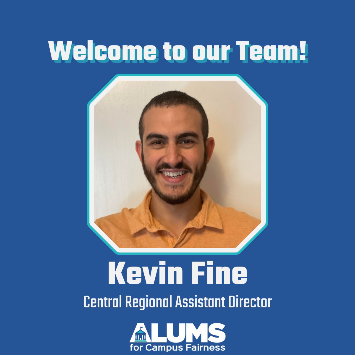 CampusFairness's tweet image. ACF is excited to welcome Kevin Fine as our new Central Regional Assistant Director! Based in Milwaukee, Kevin is a proud @UofIllinois alum. He brings over ten years of experience in K–12 education, instructional leadership, curriculum development, and coaching. Welcome Kevin!