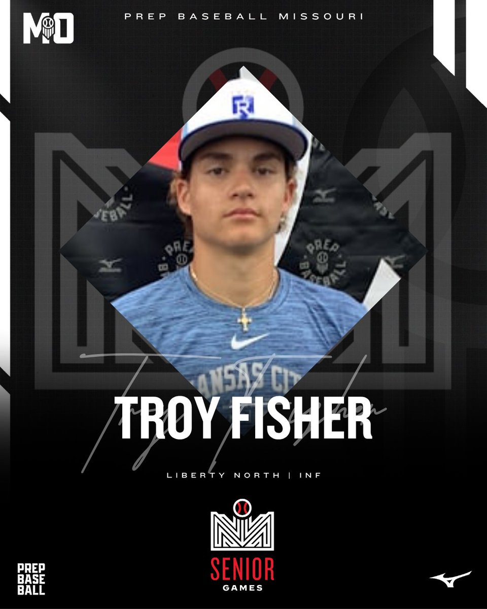 𝗜𝗡𝗩𝗜𝗧𝗘 𝗔𝗖𝗖𝗘𝗣𝗧𝗘𝗗 ✅

INF Troy Fisher (Liberty North) is locked to represent Team Missouri at the 2025 Prep Baseball Central Super Senior Games in Kansas City! #CSSrG25

👤: loom.ly/RXI0yuw // <a href="/troyfisher2026/">Troy Fisher</a>