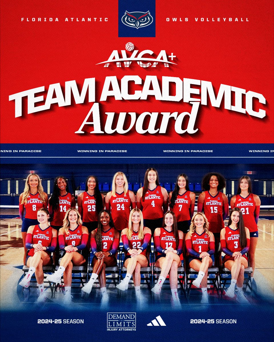 FAUVolleyball's tweet image. ๐๐๐๐ ๐๐๐๐ ๐๐๐๐ฆ ๐๐๐๐๐๐ฆ๐ข๐ ๐๐ฐ๐๐ซ๐
Excelled on the court and in the classroom ๐
๐ฐ tinyurl.com/3rd7s45z
#WIP๐๏ธ