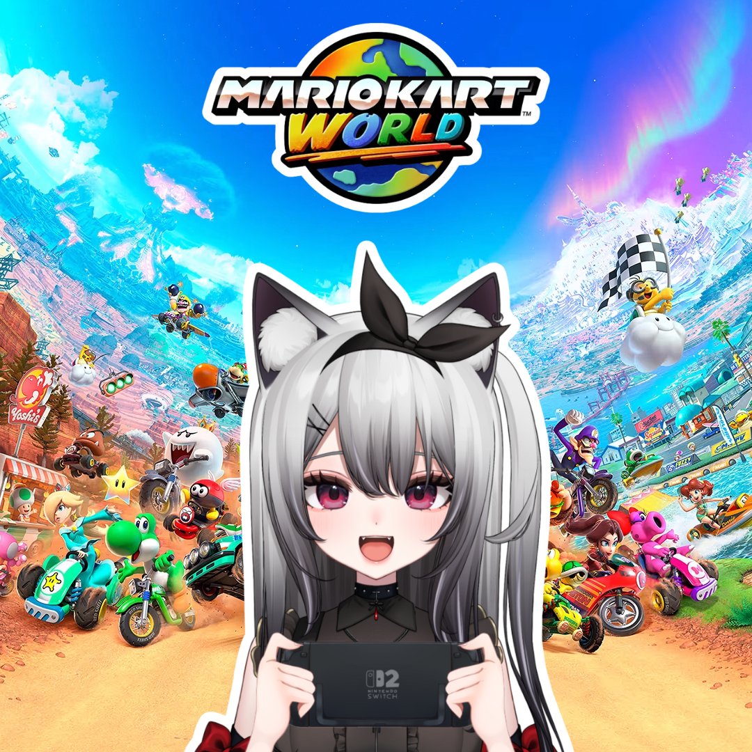 LeafurinVT's tweet image. 🏁 STARTujemy o 20:00!
Dziś na streamie pierwszy raz Mario Kart World 🚗
Zakręty, power-upy i totalny chaos gwarantowane!
Wpadnijcie zobaczyć jak radzę sobie za kierownicą 👀