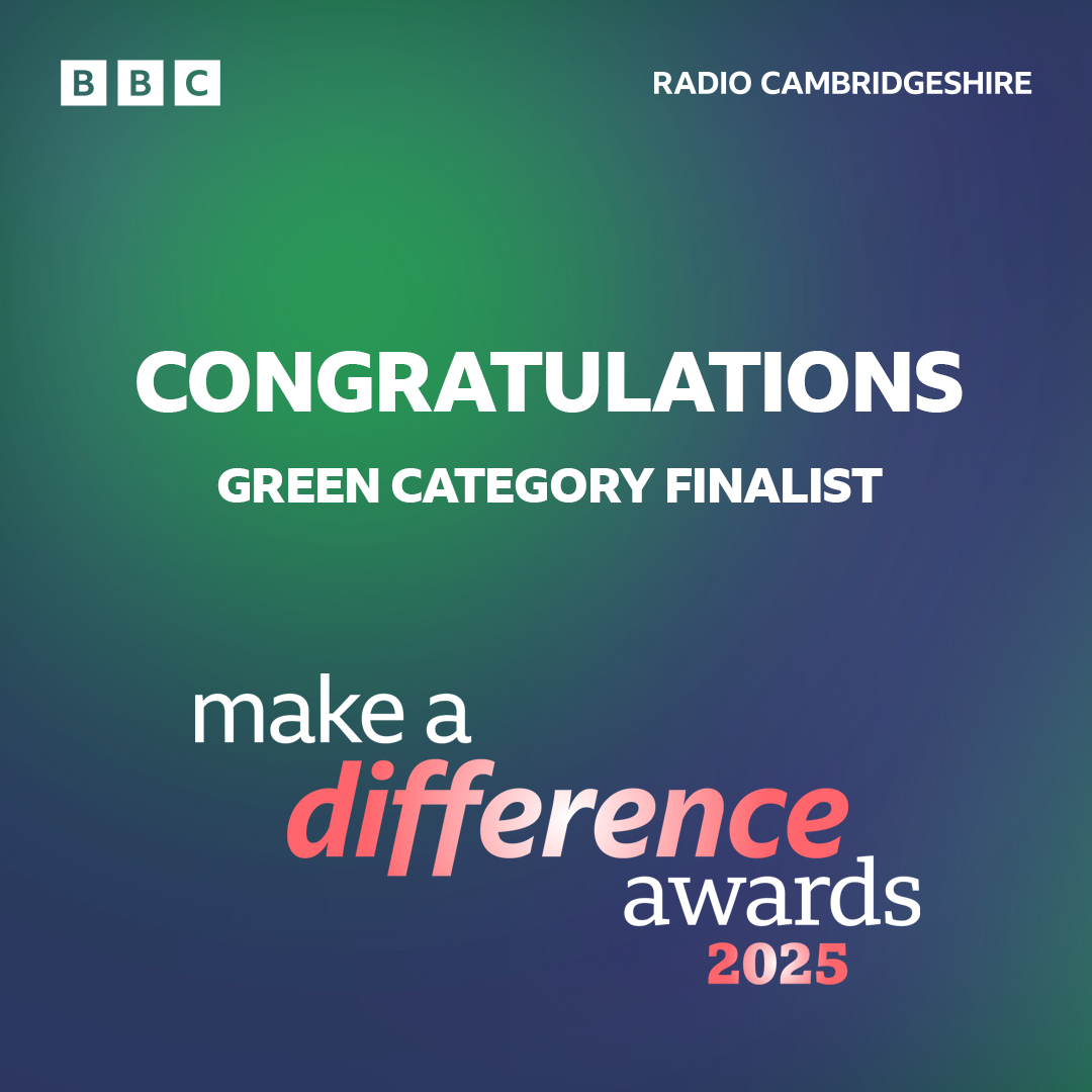 We are thrilled to be a finalist in the Green section of the  BBC Make a Difference Award.