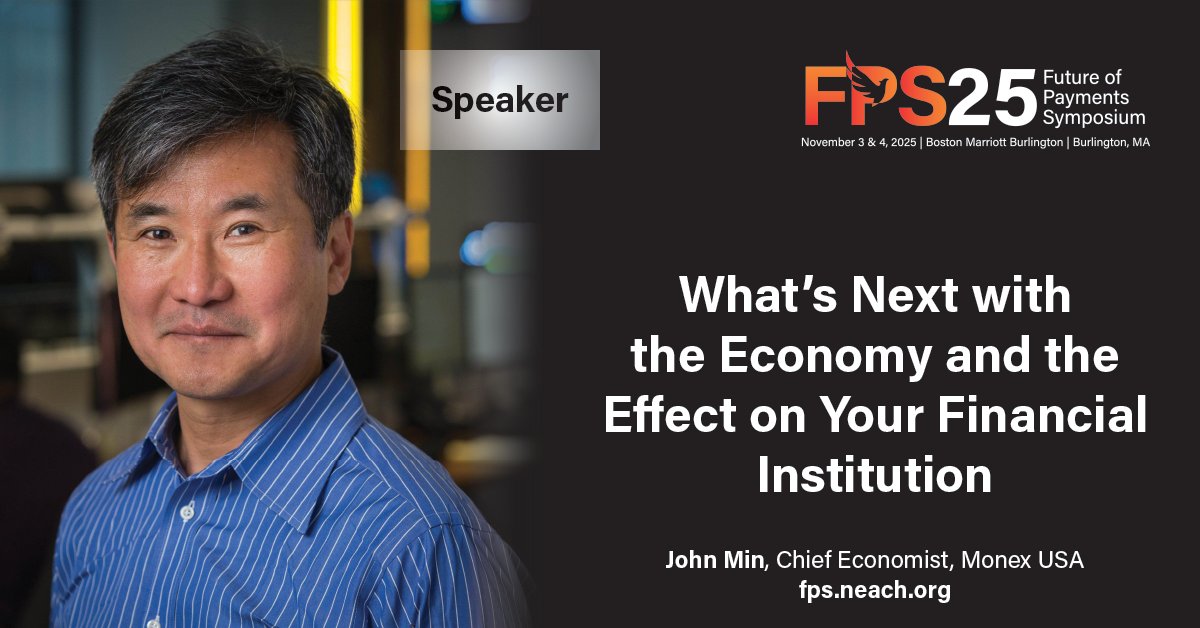 Monex USA (@monex_usa) on Twitter photo Don't miss the keynote session of #NEACH's #FutureofPayments Symposium from our Chief Economist, John Min.
๐ก "๐ช๐ต๐ฎ๐'๐ ๐ก๐ฒ๐
๐ ๐ช๐ถ๐๐ต ๐๐ต๐ฒ ๐๐ฐ๐ผ๐ป๐ผ๐บ๐ ๐ฎ๐ป๐ฑ ๐๐ต๐ฒ ๐๐ณ๐ณ๐ฒ๐ฐ๐ ๐ผ๐ป ๐ฌ๐ผ๐๐ฟ ๐๐ถ๐ป๐ฎ๐ป๐ฐ๐ถ๐ฎ๐น ๐๐ป๐๐๐ถ๐๐๐๐ถ๐ผ๐ป."
๐๏ธ Mon, Nov 3rd at 12 pm Don't miss the keynote session of #NEACH's #FutureofPayments Symposium from our Chief Economist, John Min.
๐ก "๐ช๐ต๐ฎ๐'๐ ๐ก๐ฒ๐
๐ ๐ช๐ถ๐๐ต ๐๐ต๐ฒ ๐๐ฐ๐ผ๐ป๐ผ๐บ๐ ๐ฎ๐ป๐ฑ ๐๐ต๐ฒ ๐๐ณ๐ณ๐ฒ๐ฐ๐ ๐ผ๐ป ๐ฌ๐ผ๐๐ฟ ๐๐ถ๐ป๐ฎ๐ป๐ฐ๐ถ๐ฎ๐น ๐๐ป๐๐๐ถ๐๐๐๐ถ๐ผ๐ป."
๐๏ธ Mon, Nov 3rd at 12 pm