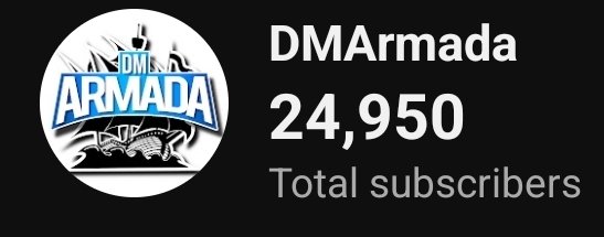 armada_dm's tweet image. The number goes up.