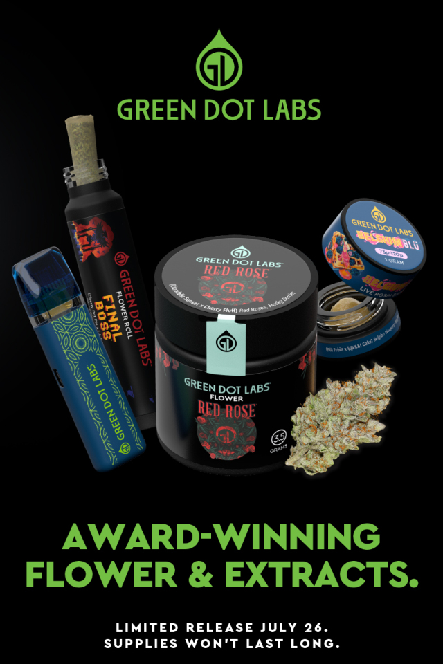 Green Dot Labs. Drop #2. July 26th.

#cannabis #arizonacannabis #arizona #phoenix #greendotlabs <a href="/GreenDotLabsHQ/">Green Dot Labs</a>
