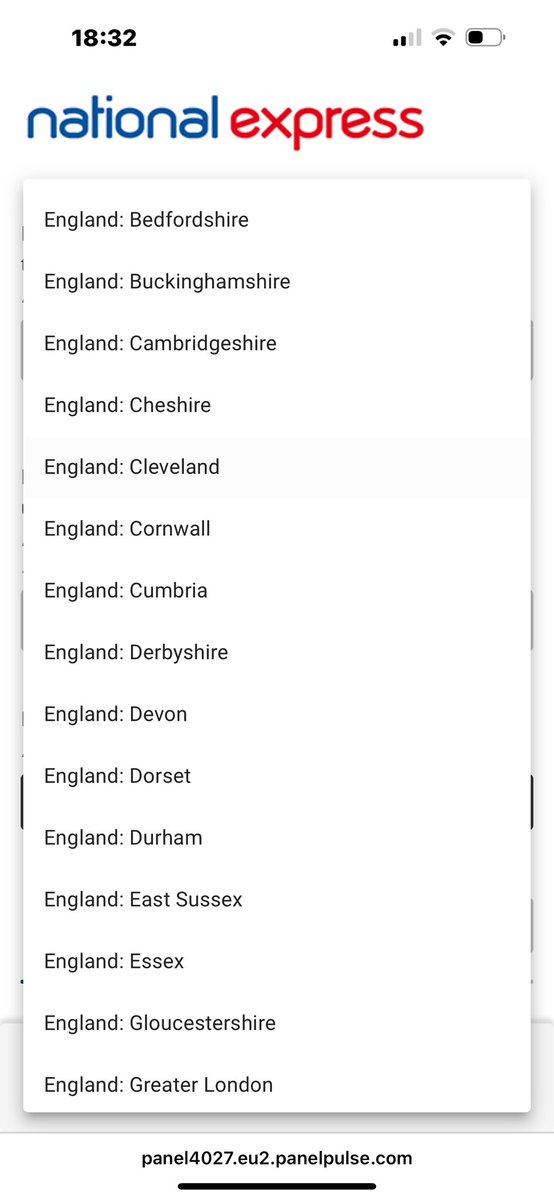 ChopsyBristol's tweet image. When Bristol or even Avon doesn’t appear on the county list, what do you even choose? I went with Somerset