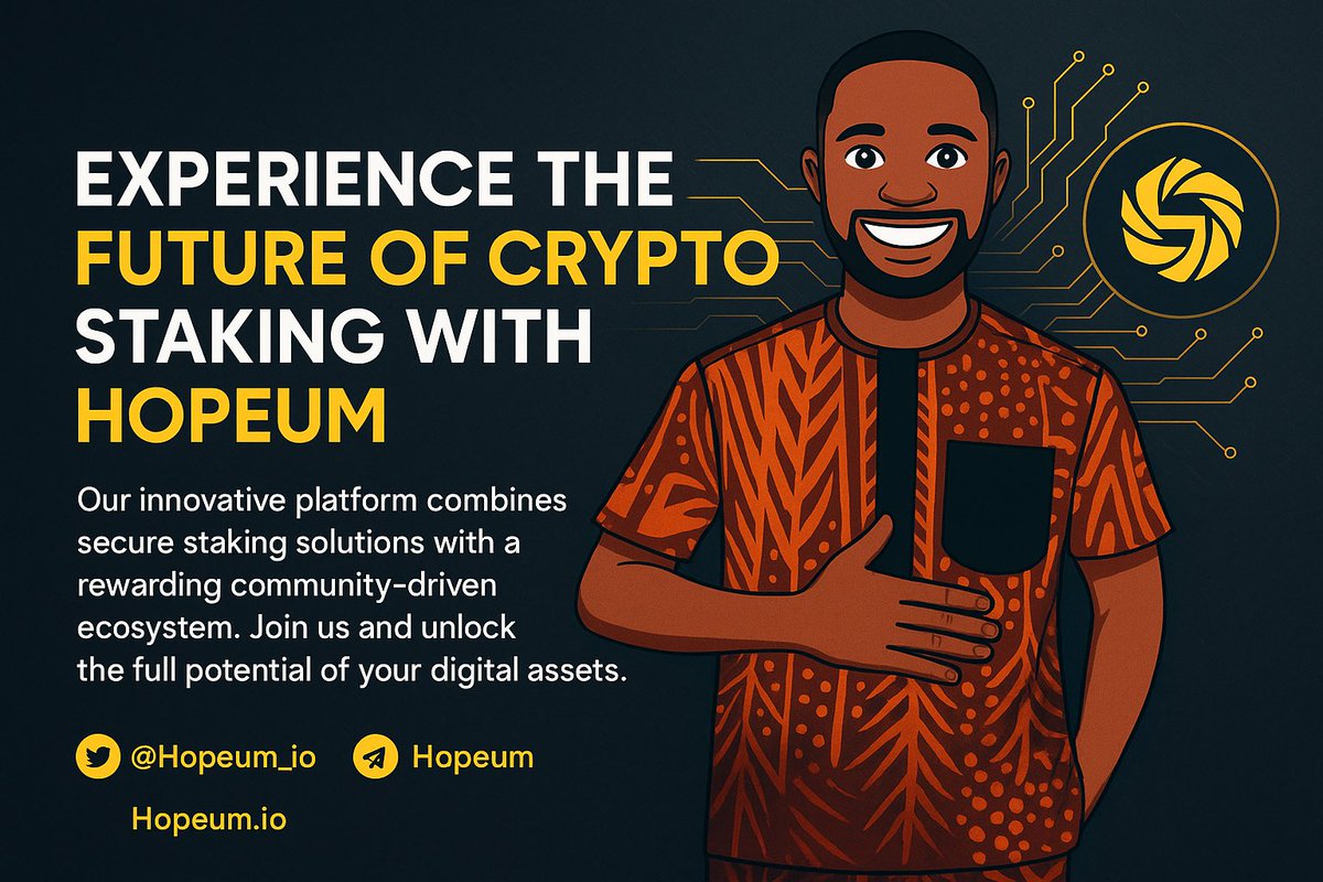 boss_big34481's tweet photo. All #DeFi and #GeFi enthusis are welcome to the world of @Hopeum_io, where you can get your funds secured and growing at a better rate https://t.co/Q2Aal3blpt