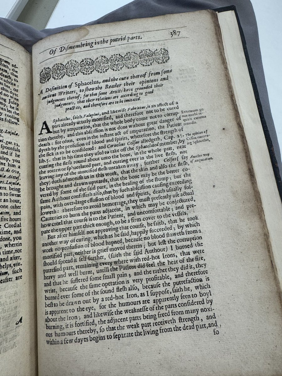 theAliceRoberts's tweet image. I’ve spent a fascinating day digging into the archives at Bart’s Hospital - learning about 17th century surgery - and discovering a new word, to me: “sphacelus”. This is all for a new series on the history of medicine - so I’ll be sharing all this and much more with you in the…