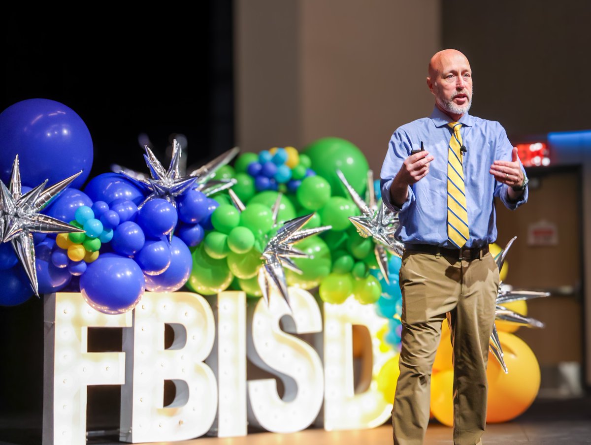 FortBendISDSupt's tweet image. It was an honor to welcome Dr. @Joe_Sanfelippo as the keynote speaker for our FBISD Breakthrough Leadership Summit. His message was both inspiring and deeply personal, reminding us of the profound responsibility we carry as educators and leaders.
The quote that resonated with me…