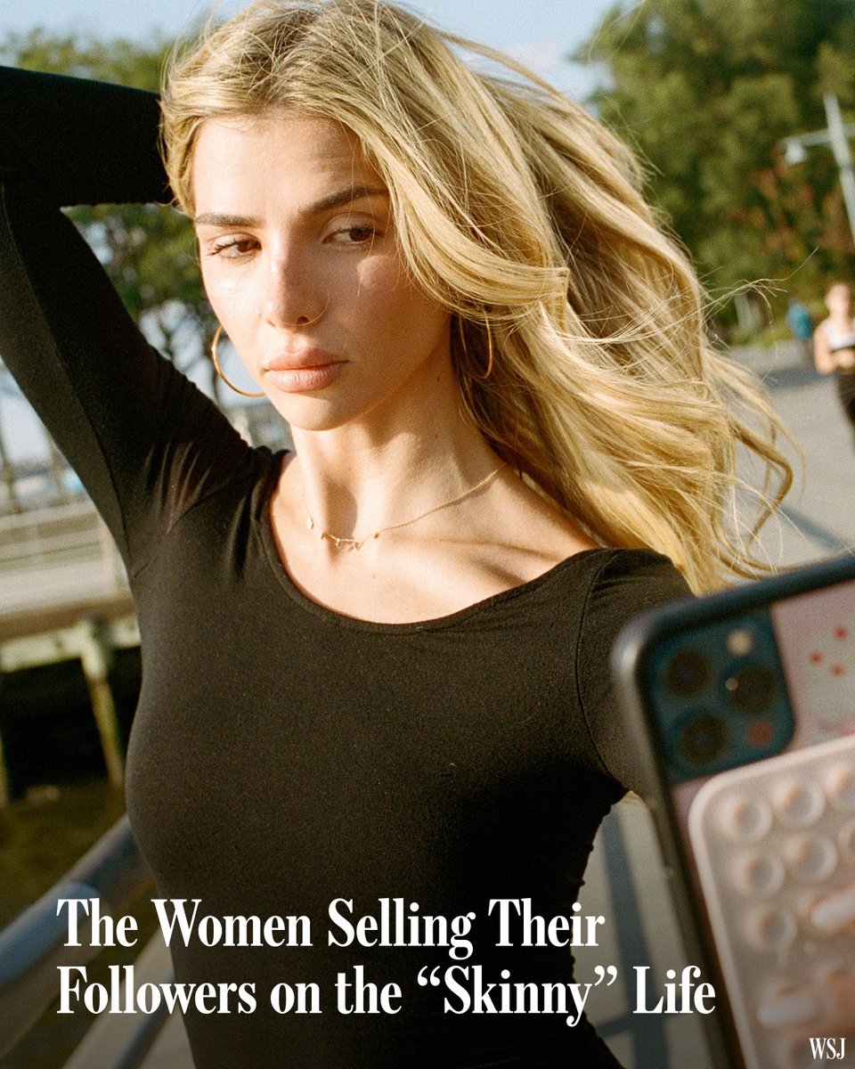 WSJ's tweet image. TikTok banned the #SkinnyTok hashtag last month, after videos began to violate the platform’s guidelines. But those restrictions haven’t stopped women from posting about thinness. 🔗 on.wsj.com/44GXnef