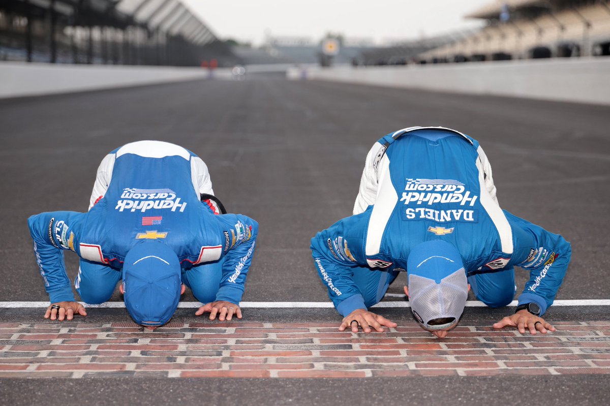 NASCARClassics's tweet image. On this date in 2024:
@KyleLarsonRacin won the #Brickyard400 at @IMS.
