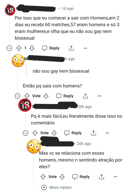 PoseidonMateus's tweet image. Brutal o que a falta de bct faz com os betinhas 🤣
Na boa, eu não consigo entender isso.
Posso passar 100 anos sem comer buceta que não vou virar gay.
Esses caras que fazem isso devem ser todos enrustidos