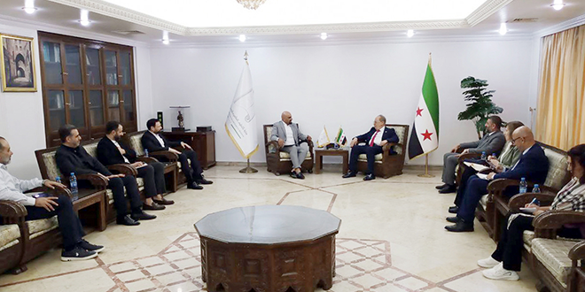 Sana__gov's tweet image. بحث وزير التعليم العالي والبحث العلمي الدكتور مروان الحلبي، مع وفد من شركة "سامسونغ" برئاسة معتز العقرباوي رئيس قسم الهواتف الخلوية في الشركة بالمشرق العربي، مجالات التعاون لدعم وتطوير تقانات وأساليب التعليم العالي الحديثة في سوريا.
🔗sana.sy/?p=2251468
#سوريا
#سانا