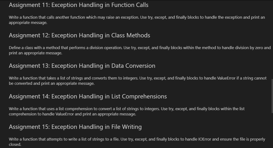 rudransh2302's tweet image. Moving on to more advanced questions of error handling in python. #CodeAndGrow #CodingJourney #2025Goals
