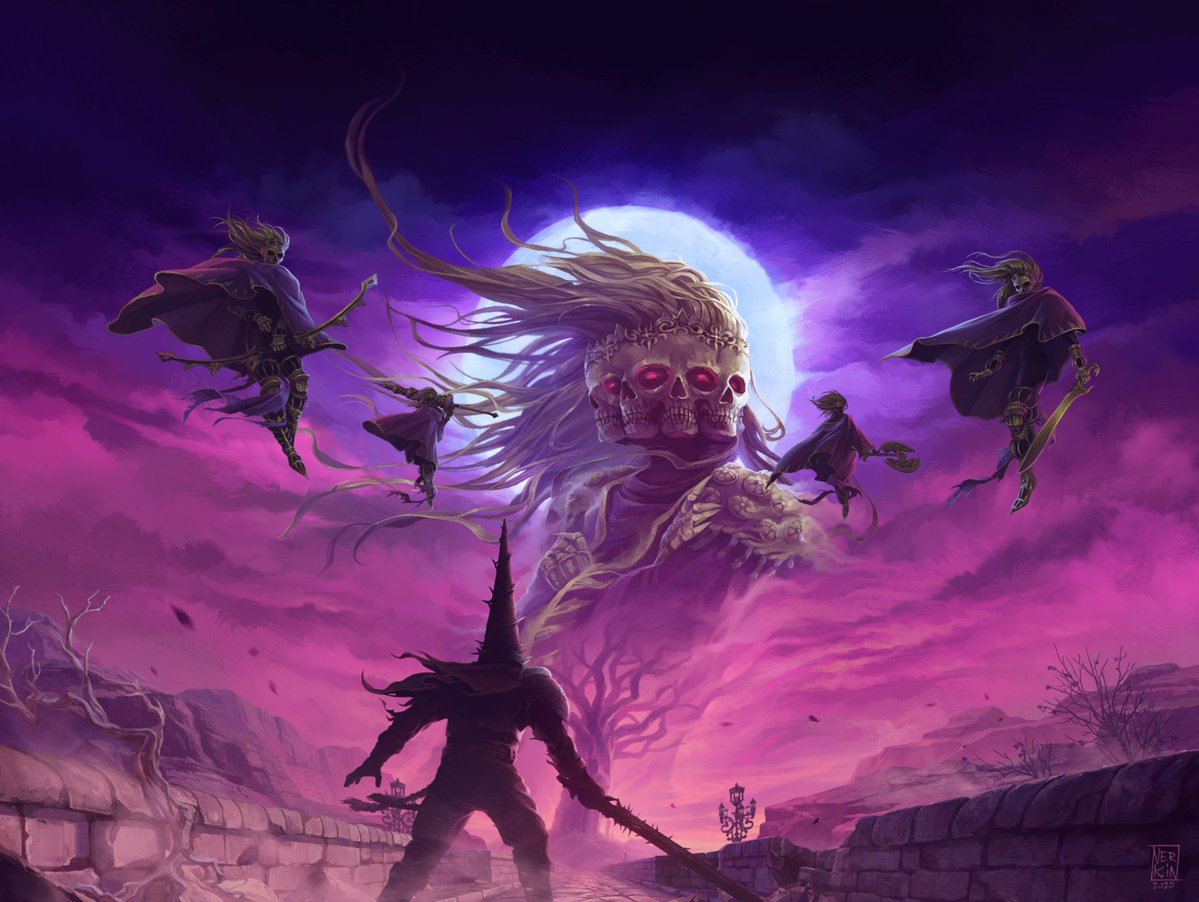 NerkinPixel's tweet image. Blasphemous: The Stir of Dawn - key art #Blasphemous