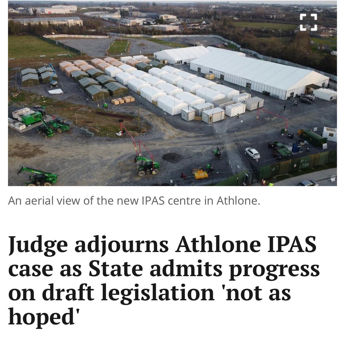 real_eire's tweet image. Athlone
Over 70 asylum seekers staying at an asylum seeker centre in Athlone have been offered alternative housing while the government prepares emergency legislation to fast-track refugee accommodation.
Yes you read that right illegal migrants will be fats tracked…