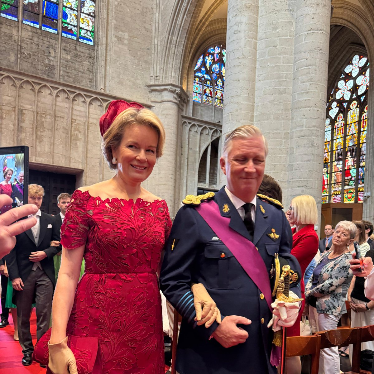 DiploWorld's tweet image. 🇧🇪 Bonne Fête Nationale, Fijne Nationale Dag, Happy National Day 🇧🇪
Delighted to have participated in the traditional Te Deum at the Cathedral of Saints Michael and Gudula, where we gathered in the presence of the Royal Family.
Wishing joy, peace and prosperity to Belgium!