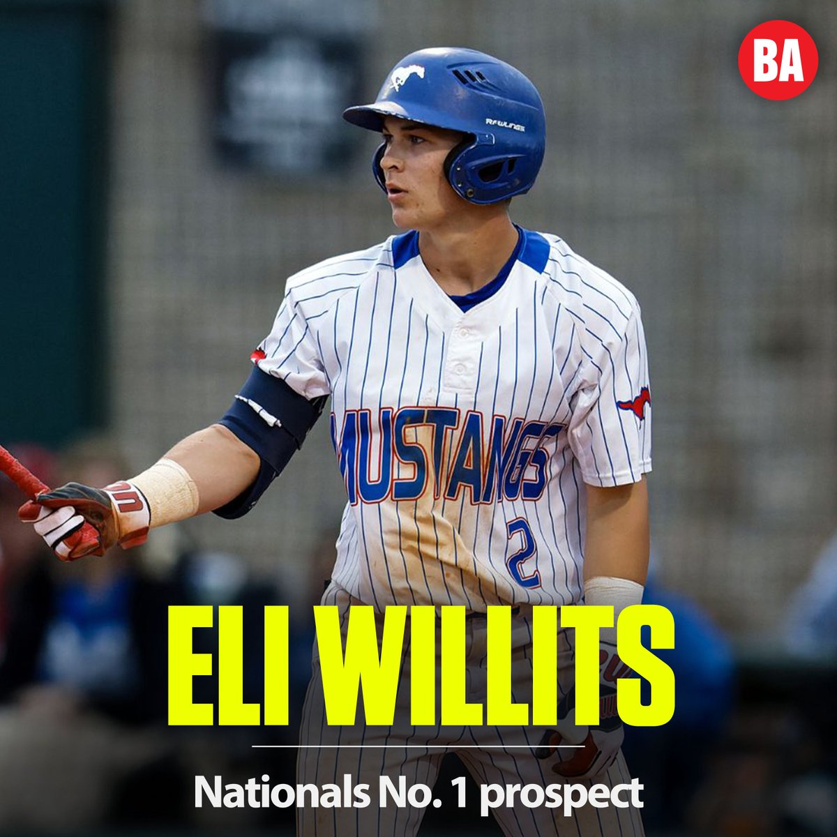 There's a new name at the top of the Nationals' system. 

Eli Willits is the No. 1 Nats prospect after our recent Top 30 update. 

See every organization: baseballamerica.com/stories/2025-m…