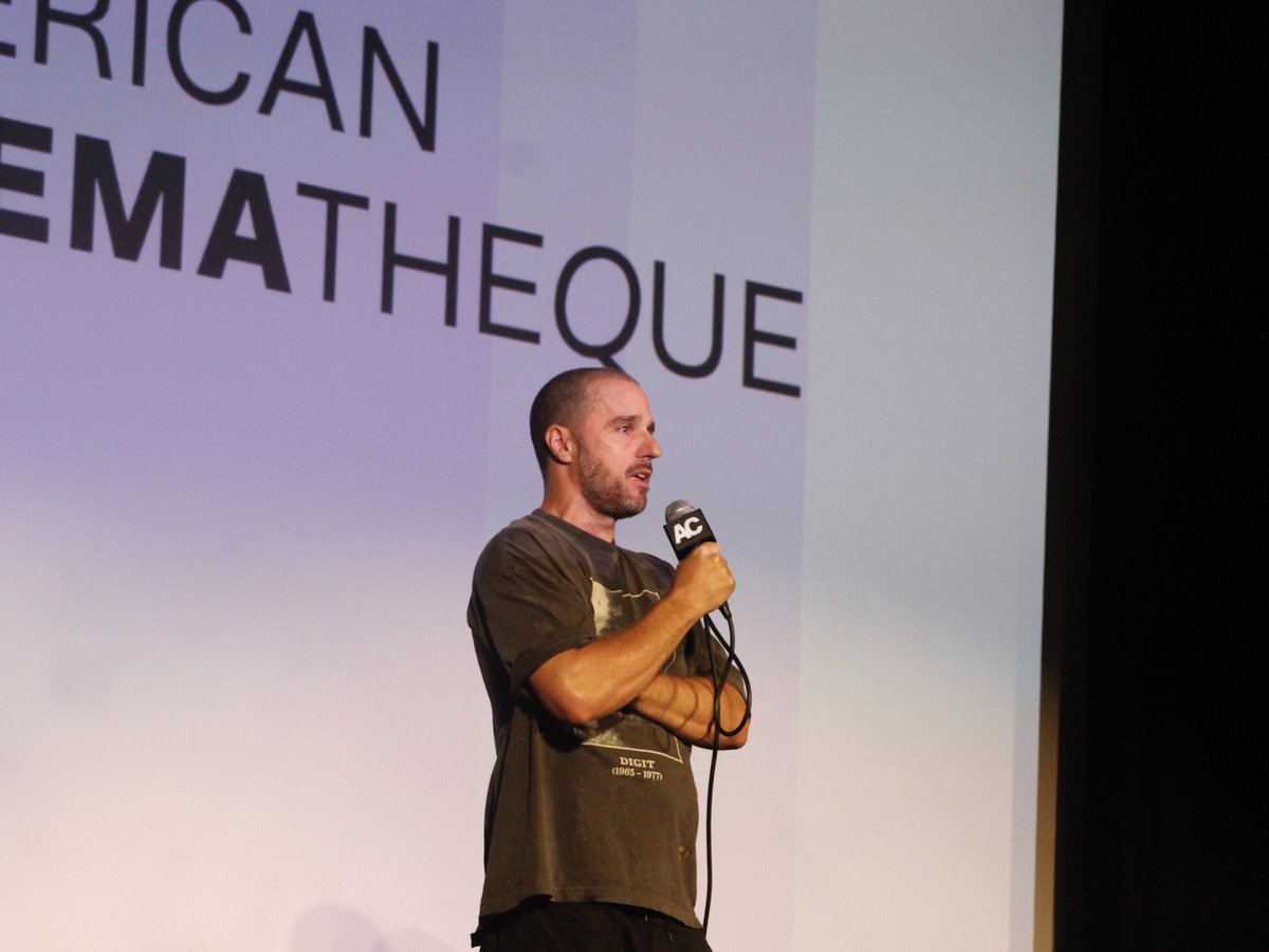 am_cinematheque's tweet image. Filmmaker Sebastián Silva at LF3 last Wednesday for NASTY BABY (2015) + TYREL (2018) Q&A’s 🇨🇱🎥🙌
Stay tuned for more events to be added to our ongoing retrospective.