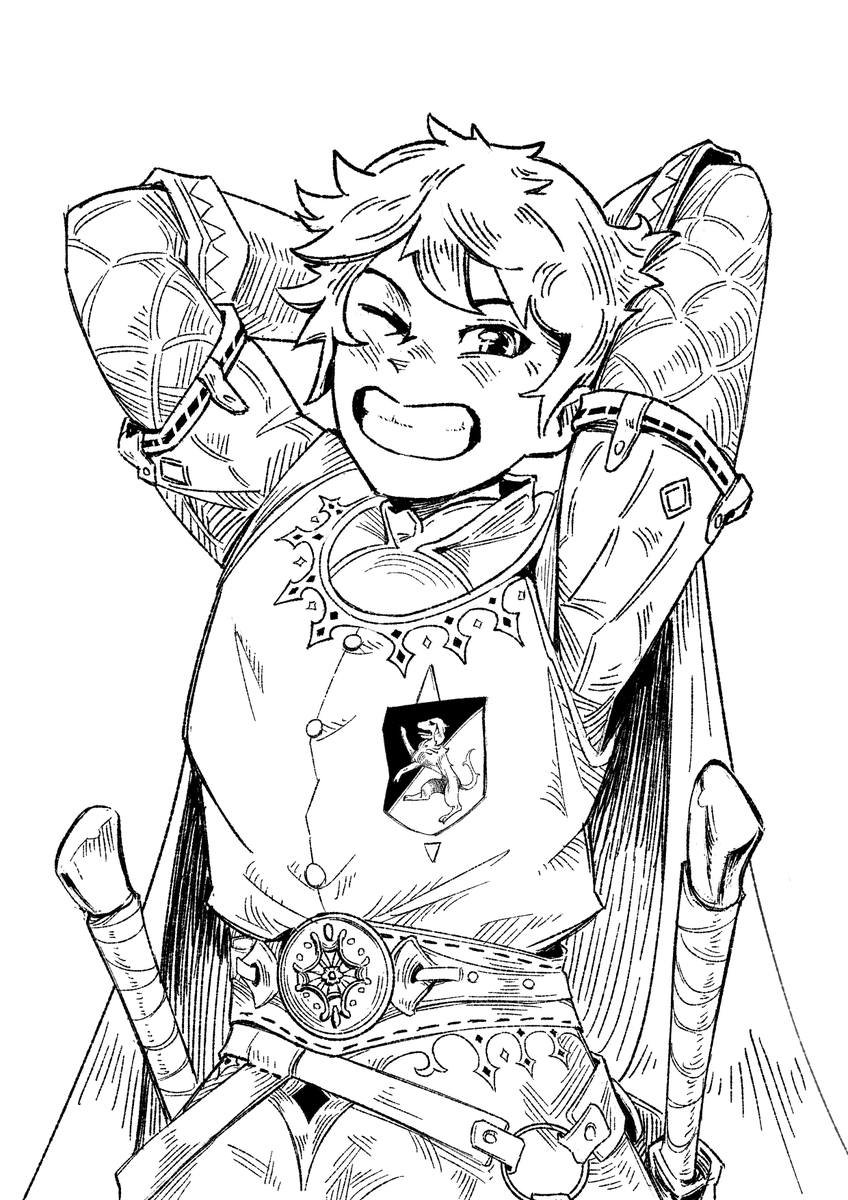 battletailors's tweet image. Another Commission WIP!
This one is going to be in color!